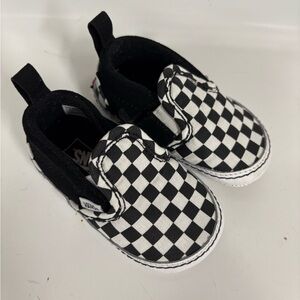 Vans Crib Checkered Slip-On Sneakers